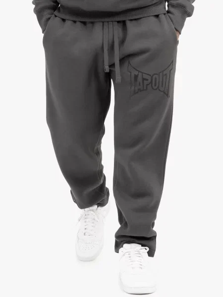 Штани повсякденні Tapout Lifestyle Basic Jogger темно-сірий бавовна/поліестер сірі
