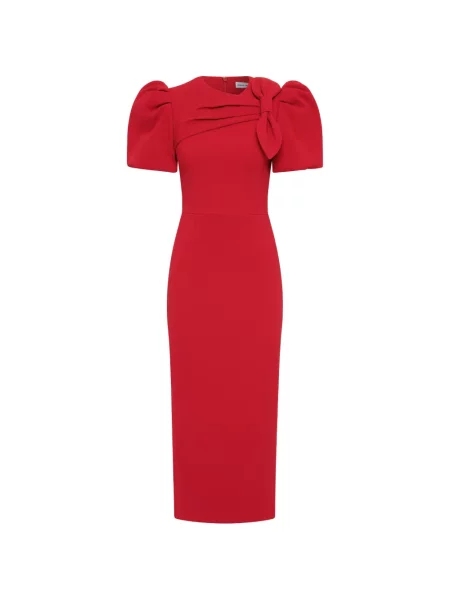 Rochie midi Rebecca Vallance roșu