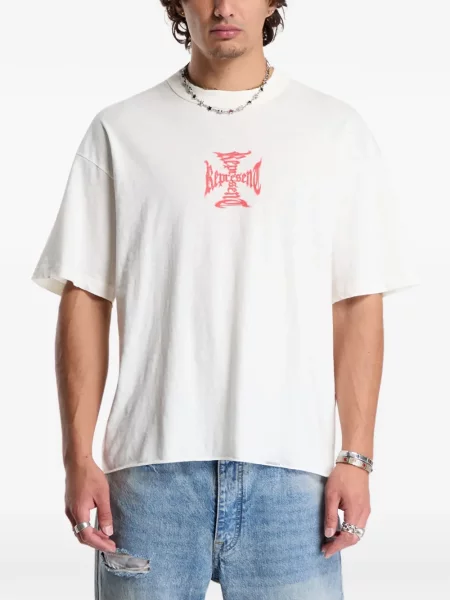 Tricou Represent cu imagine alb