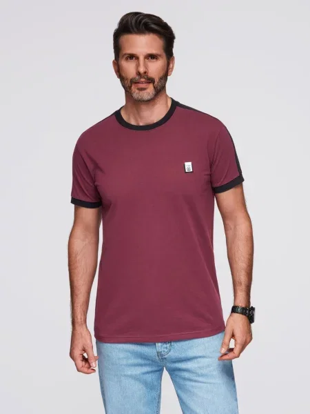 Textil Ombre tričko s krátkým rukávem Calocheu hnědé