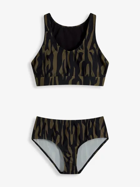 Bikini bustier komplet 2 cz. zielone