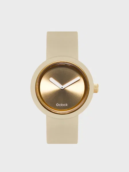 Часы O Bag бежевые