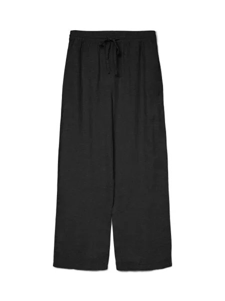 VERO MODA Kalhoty LINN' černá