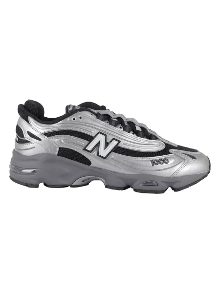 Sneakersy New Balance skórzane szare
