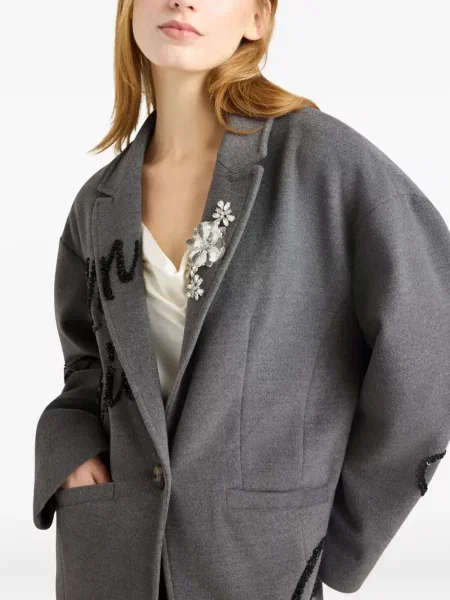 Palton Cinq A Sept gri