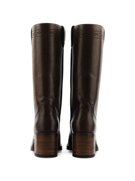 Botine Paul Warmer din piele maro