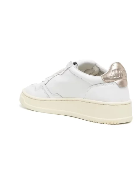 Sneakersy Autry skórzane białe