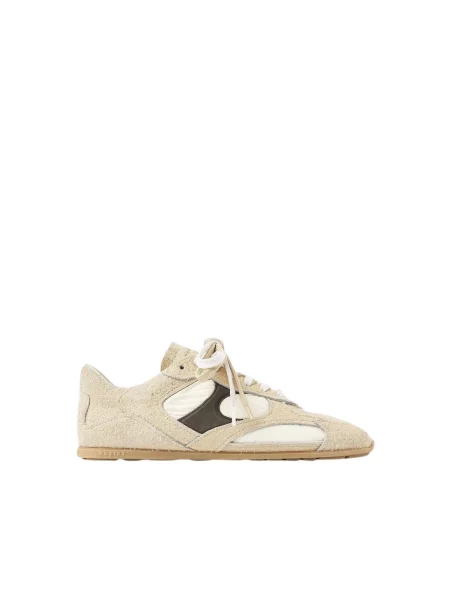 Sneakersy Nubikk skórzane beżowe