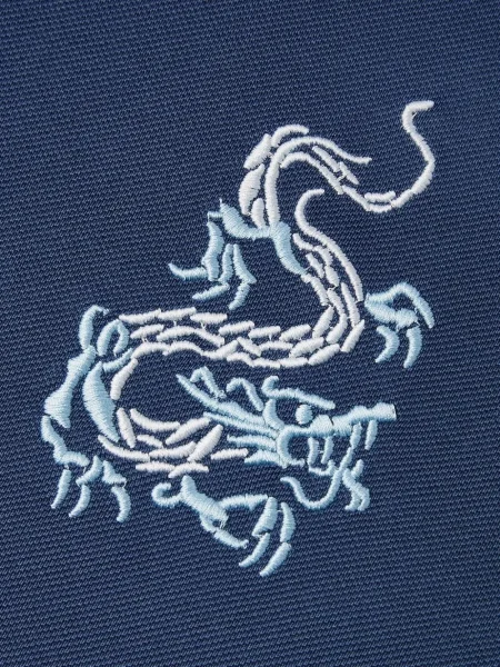 Polo Shanghai Tang albastru