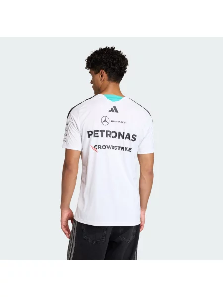 ADIDAS PERFORMANCE Funkční tričko Mercedes-Amg Petronas Formula 1 Team Driver aqua modrá / červená / černá bílá