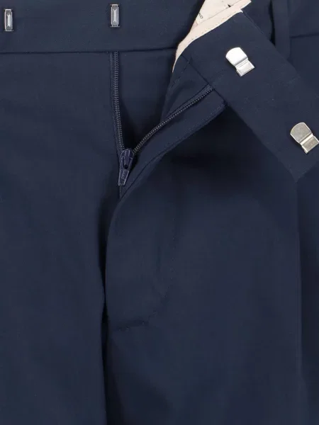 Pantaloni Pt Torino plisate albastru