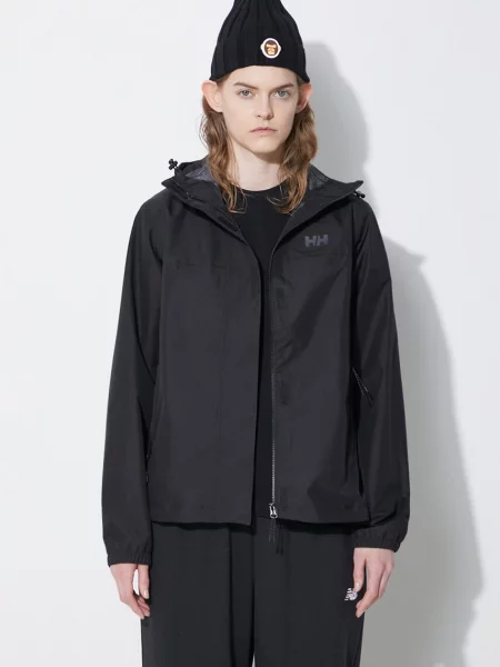 Helly Hansen geaca Vancouver Rain femei de tranzitie negru