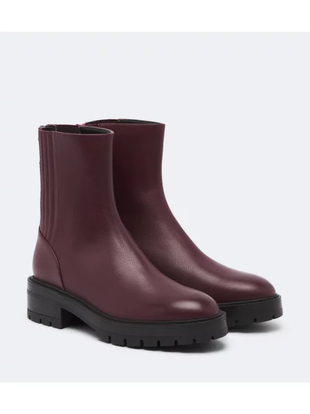 Cizme scurte Aquazzura din piele