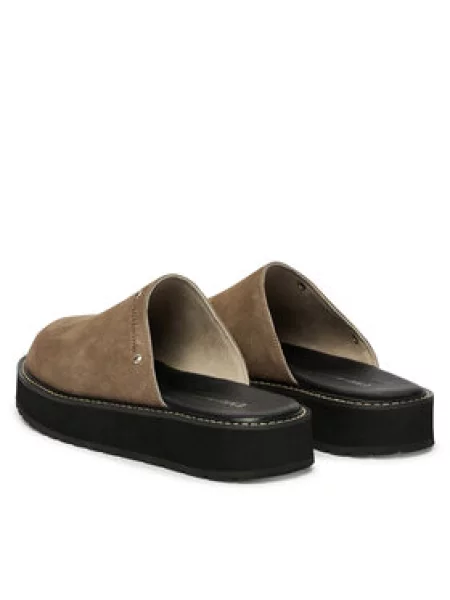 Šľapky EMU Australia Maroo sivá