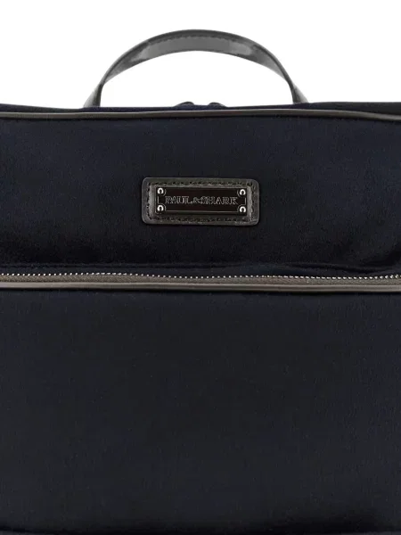 Rucsac Paul & Shark din piele albastru