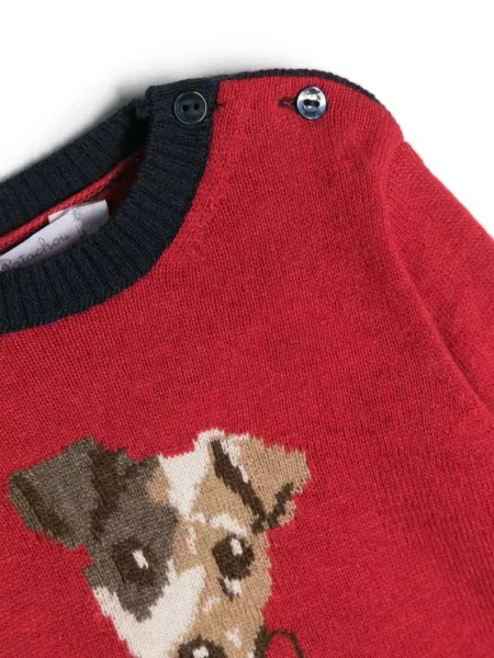 Sweter dziecięcy Patachou czerwony