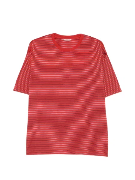 Tricou Auralee de lână roșu