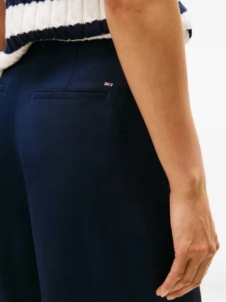 Pantaloni Tommy Hilfiger albastru