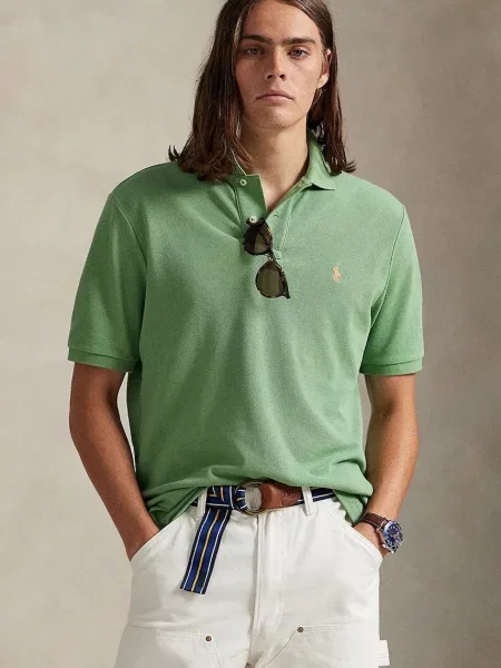 Tricou polo Polo Ralph Lauren verde