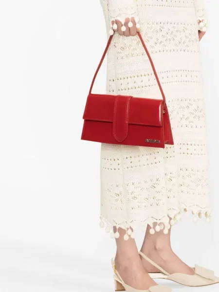 Geantă de mână Jacquemus roșu