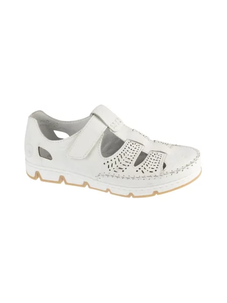 Pantofi Rieker alb