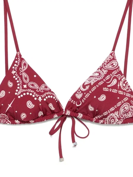 Bikini Venuja cu imagine cu model paisley roșu