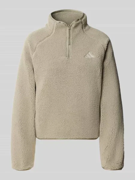 Kurtka z polaru o kroju regular fit ze stójką Adidas Sportswear