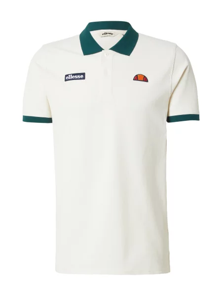 ELLESSE Tricou Gion ecru / smarald verde