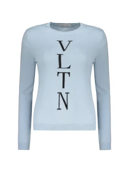 Pulover Valentino Garavani albastru