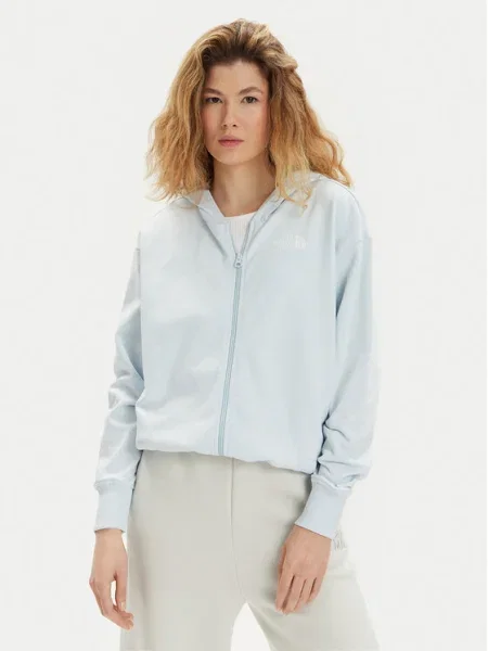 The North Face Bluză Simple Dome celest albastru