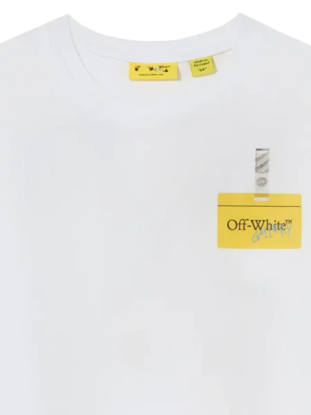 Koszulka dziecięca Off-white biała