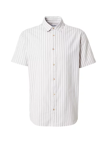 JACK & JONES Srajca JJCHAD kamen bela