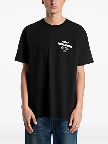 Тениска Obey черно
