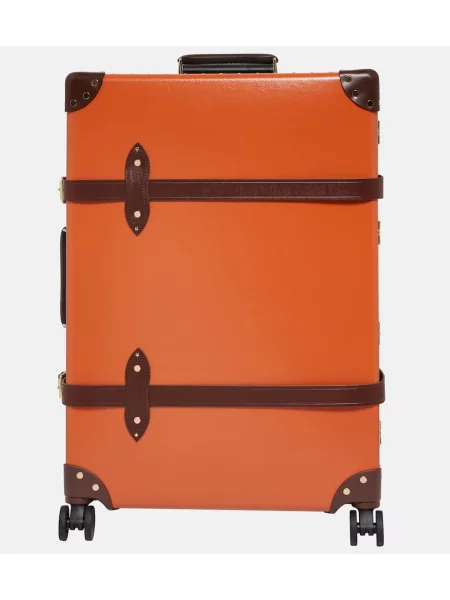 Koferić Globe-trotter karirani narančasta