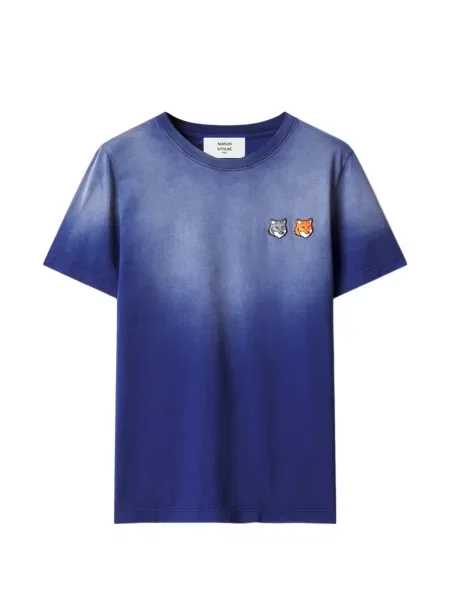 Tricou Maison Kitsune albastru