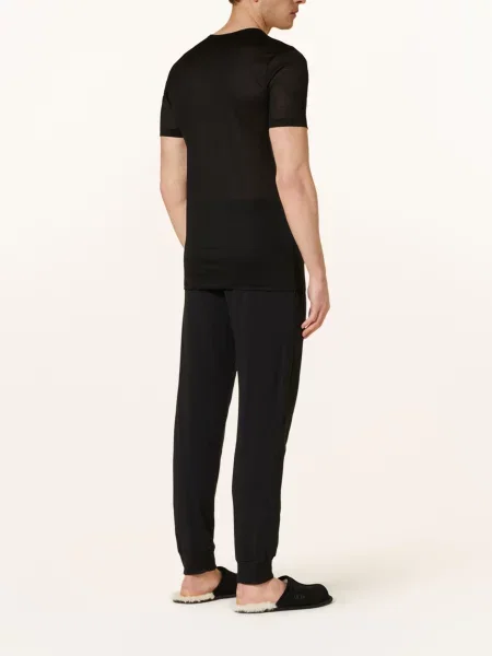Zimmerli Pyžamové Tričko Royal Classic černá