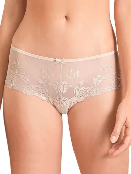 Трусики шортики с низкой посадкой чорні