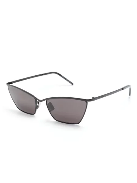 Sluneční brýle kočičí oko Saint Laurent Eyewear černé