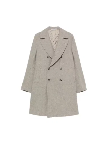 Płaszcz typu peacoat Tagliatore beżowy