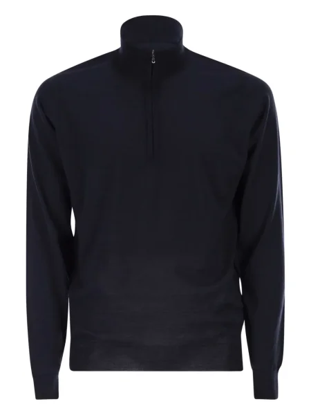 Pulover John Smedley albastru