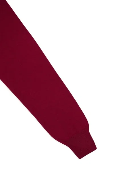 Кашмирен пуловер Piacenza Cashmere с кръгло деколте червено