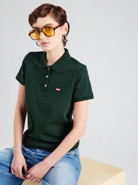 LEVI'S ® Tricou verde închis roșu
