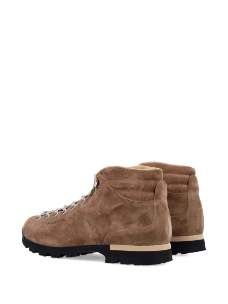 Μποτάκια Scarpa με κορδόνια με δαντέλα καφέ