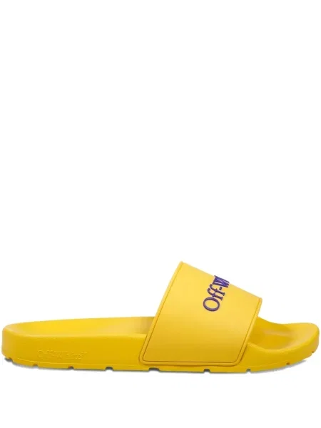 Papuci Off-white alb