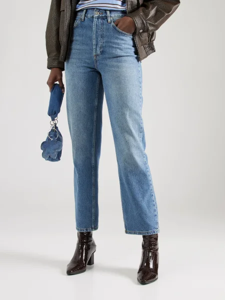 TOPSHOP Farmer Kort farmer kék