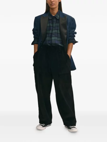 Cămașă Brooks Brothers de flanelă albastru