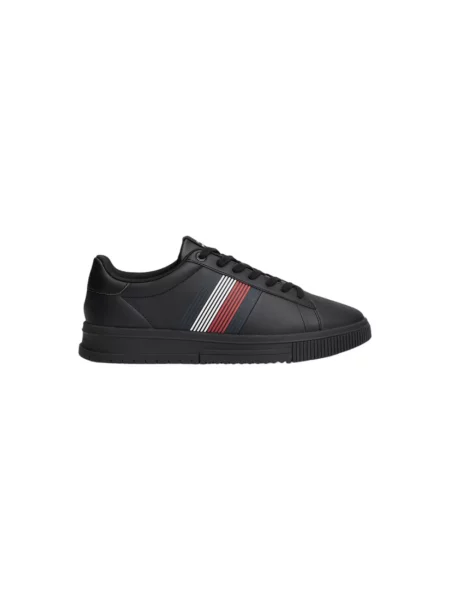 Trampki Tommy Hilfiger skórzane czarne