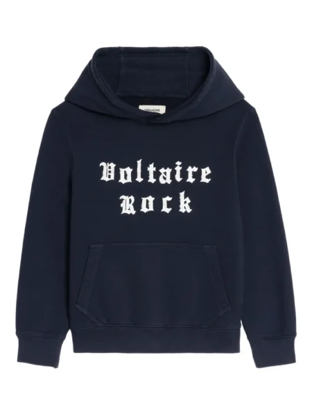 Bluza z kapturem dziecięca Zadig & Voltaire niebieska