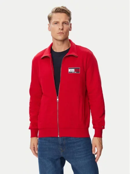 Tommy Hilfiger Суитшърт Brand Love червен
