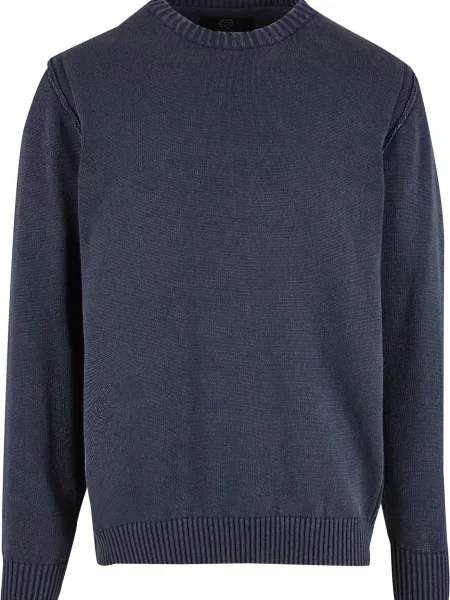 INDICODE JEANS Pulover Niels marin albastru
